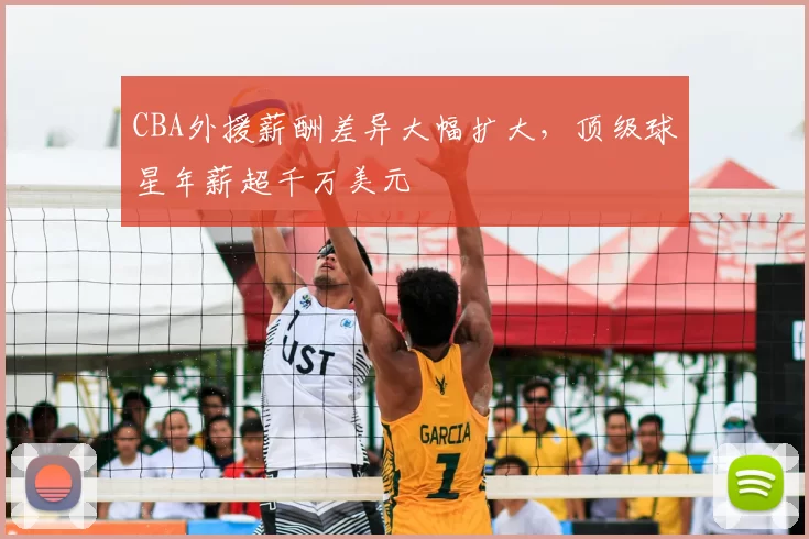 CBA外援薪酬差异大幅扩大，顶级球星年薪超千万美元